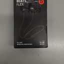 Beats Flex Wireless Earbuds - Apple W1 Headphone Chip, Magnetic Earphones, Class 1 Bluetooth, 12 Hours of Listening Time, Built-in Microphone - Black