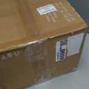 JONATHAN Y 7" Black/Gold Modern Industrial Outdoor Wall Lantern Sconce, Waterproof LED Exterior Light for Porch Entryway, with Clear Glass Shade and Edison Bulb JYL7602A