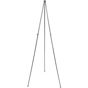 Quartet Easel Stand, Collapsible, Portable Display Stand for Home School Supplies, Home Office Supply Tripod for Posters, Paintings, Art or White Boards, Base 63" Max. Height, Supports 5 lbs. (29E)