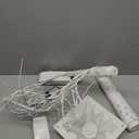 PEIDUO Artificial Tree for Christmas Decorations, 2FT Birch Tree with LED Lights, Warm White Fairy Lights Spirit Tree Lamp for Home Indoor Tabletop Centerpiece, Battery Powered, Timer