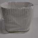 ELPHECO Automatic Motion Sensor Trash Can - 2 Gallon Slimline for Bathroom, Bedroom, Kitchen, Office - White with Gold Trim