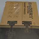 Chibery 50 Pack 1/2" Overlay 3D Soft Close Concealed Hinge for Face Frame Door, Smooth Slow Self Closing Hinges, Satin Nickel, Hidden 105 Open Angle Stainless Steel Hinge for Kitchen Cabinet Door