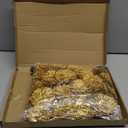 30-Pack Artificial Chrysanthemum Ball Flowers,11 Inch Faux Chrysanthemum Silk Bouquets Real Touch Faux Flowers for Home/Wedding/Christmas/Party[Gold]