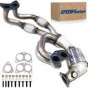 Catalytic Converter Compatible with 2006-2010 Subaru Forester, 2006-2011 Impreza, 2006-2012 Legacy/Outback, 2006 Saab 9-2X 2.5L H4 Catalytic Convertor Replacement 16564 (EPA Compliant)