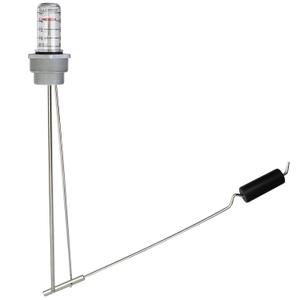 Oil Tank Gauge Fuel Oil Tank Level Gauge,Float Level Measure Compatible with Scully Signal Corp's Scul-Tel & for Intelli-Tank (Vertical) Depth from 42" to 44" Diameter,1-1/2" and 2" Male NPT Thread