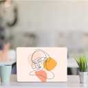 DTangLsm Fit MacBook Pro 13 inch Case 2022 2021 2020-2016 Release M2 M1 A2338 A2251 A2289 A2159 A1989 A1706 A1708, Smooth Plastic Hard Shell Case+Keyboard Cover for MacBook Pro 13 with Touch Bar, Face