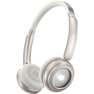 Monster N-Tune MINI 01 Wireless On-Ear Headphones - Bluetooth 6.0 Wireless Headset with Speed Charge, Clear Audio, 50H Playtime, Comfortable & Lightweight Design, Hands-Free Calls (White)