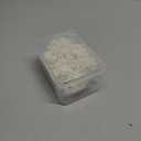 Tiny Resin Snowflakes Embellishment Christmas Decorative Snowflake Decor Small White Snow Shaped Flatback Charms Ornaments with Box, 3 Sizes