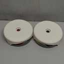 Flea Traps for Inside Your Home 2 Packs, Flea Light Trap for Indoor, Bed Bug Killer with Sticky Pads & Light Bulb Replacement, Natural Fleas Insect Infestation Treatment Trap (White+Grey)