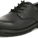 Dr. Scholl's Shoes Men's Harrington II Slip Resistant Work Oxford,Black Leather,9 Wide