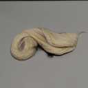 Starluck 18 Inch Light Blonde & Bleach Blonde Layered Hair Topper with Bangs for Women, Synthetic Base with 3 Clips for Women with Thinning Grey Hair Loss