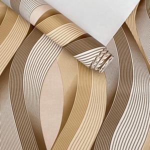 AMINAH DECO Wavy Stripe Modern Geometric Wallpaper 3D Textured Metallic Gold and Brown Traditional Wall Paper for Living Room Bedroom Accent Wall, 
Item Weight	2.4 pounds
Item Dimensions L x W	374"L x 20.8"W