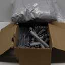 74" 50" Large Baby Playpen, Baby Playard for Babies and Toddlers, Baby Fence Play Pens for Indoor & Outdoor, Sturdy Safety Play Yard with Soft Breathable Mesh, Anti-Fall, Grey