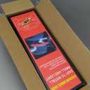 Car Steering Wheel Lock, 2 Pack Anti Theft Car Device with Max 17” Locking Length, Thickened Steel Wire, and Fine Stitched Edges, 3 Keys Included, Easy to Store, Fits Most Vehicles, SUVs