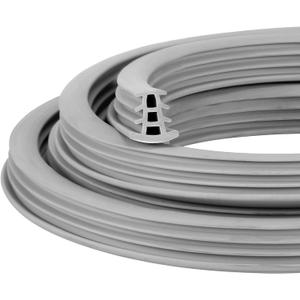 Kingdder Concrete Expansion Joint Filler Driveway Crack Filler Flexible EPDM Rubber Strip for Concrete Crack Repair Replacement Weather Aging Resistance Expansion Joint(1/2'' Wide, 15 ft Long) (1/2'' Wide, 15 Ft Long)