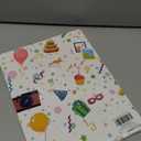 MEHOFOND 7x5ft Floral Happy Anniversary Backdrop White Feliz Aniversario Photography Background White Marble Flower Gold Glitter Dots Couple Wedding Party Engagement Decorations Photo Booth Props