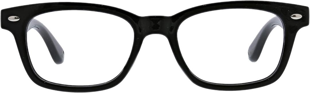 Peepers by PeeperSpecs Clark Blue Light Blocking Reading Glasses (Black)