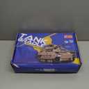 dOvOb Military M2 Bradley Tank Building Set (1350 PCS), Infantry Fighting Vehicle Army Construction Model Toy for Adult or Kid Gift