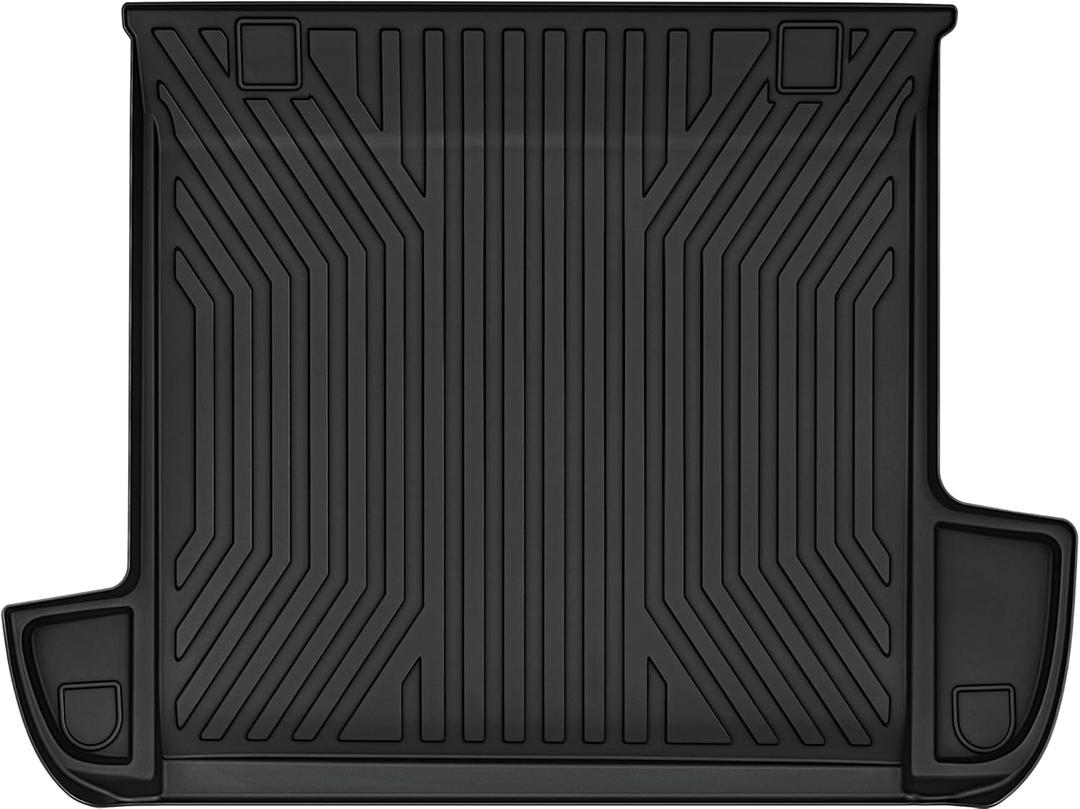 OEDRO Cargo Liner Fit for 2010-2024 Toyota 4Runner Standard Cargo Mats (No 3rd Seat or No Sliding Cargo Deck), All Weather Protection Custom Fit 4Runner Cargo Trunk Liners, Black