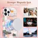 for iPhone 14 Pro Max Case - Compatible with MagSafe Women Cute Girls Magnetic Phone Cover Protective Girly Unique Pretty Heavy Duty Shockproof Funda for Apple 14 Pro Max Cases (Christian Quotes)