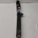 Umbra Cappa Curtain Rod  1-Inch Drapery Rod Extends from 36 to 66 Inches, Includes 2 Matching Finials, Brackets & Hardware, Brushed Black