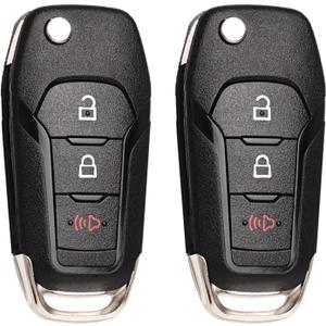Keyless Entry Remote Control Flip Key Fob Replacement Fits for Ford F-150/F150 2015 2016 2017 2018 2019 2020-2023 F250 F350 17-22 Explorer Ecosport Ranger Bronco Maverick Escape N5F-A08TAA