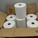 Scott Professional Universal 100% Recycled Fiber Hard Roll Paper Towels, Bulk (56158), Hardwound 1.5' Core, Absorbency Pockets, Compressed, White (6 Rolls at 800' Each, 4,800'/Case)