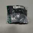 Washable Female Dog Diapers - Premium Reusable Diapers for Doggie in Heat - Highly Absorbent Dog Diapers Female for Pet Incontinence with Adjustable Snaps(Black, M) (Medium (12-15Waist)