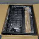 2 Pack Under Sink Organizers and Storage,Pull Out Cabinet Organizer,2-Tier Sliding Out Kitchen Basket Sink Shelf Cabinet Organizers Adjustable L Shape Counter Organizers for Bathroom Kitchen (Black)