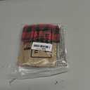 Tatuo 19.7 Inch Christmas Tree Skirt Decorations Linen Burlap Tree Skirt Round Xmas Cover for Christmas Party Mat Fall Indoor Clearance Outdoor Holiday Family Winter Home Decorations(Red-Black Plaid)