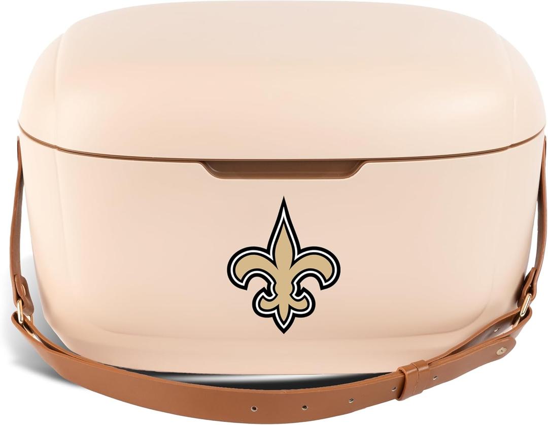 The Memory Company Officially Licensed NFL - New Orleans Saints Team Logo Soft Sided Cooler