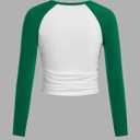 3 x SOLY HUX Girl's Long Sleeve T Shirts Cute Graphic Tees Casual Teen Tops Preppy Back to School Clothes