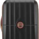 DELSEY PARIS Carrousel Hardside Expandable Luggage with Spinner Wheels, Black, Carry-on 21 Inch