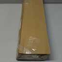 Broom Holder Over The Door Over Door Broom and Mop Rack Over The Door Hooks Organizer With4 Slots & 3 Hooks 1 Storage Basket For Laundry Room, Garage, Closet, Kitchen Decor (black)