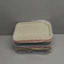 Sintuff 20 Pcs Plastic Art Trays Colorful Fast Food Lunch Trays Bulk Activity Crafts Sensory Serving Organizer for Home, School, Kids, DIY Projects, Painting, Beads(20 Colors, 10 x 7 Inch)