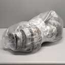 WITSHOCK Living Room Area Rugs 6x9: Washable Rug Boho Soft Non-Slip Low Pile Stain Resistant Foldable Carpet for Bedroom Playroom Dining Room Office Kitchen Farmhouse Home Decor Rug-Bitter Black