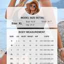 Blooming Jelly Women Plus Size Swimsuit One Piece Swim Dress Tummy Control Bathing Suits Criss Cross Modest Swimwear, 4XL, Floral