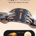 Copper-Infused Back Brace for Men Lower Back Pain Relief [Medical-Grade & Stronger Support] Lumbar Support Belt with Support System for Women - Back Support Brace for Heavy Lifting and Work (Black, L)