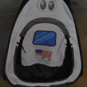JOYIN Rocket Ship Play Tent, Pop up Play Tent with Tunnel and Playhouse Kids Pretend Play Spaceship Tent