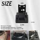 1pcs Dust Cover Hinge Turntable Parts Compatible with AkaiAP-206, AR - AR the Turntable,Yamaha - P-200,Sony - PS-11 etc.Turntable Dust Cover Hinges Fit for different brands and models of turntables(1)