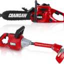 Arrowbash Toy Chainsaw & Kids Weed Trimmer Set for Kids, Battery Powered with Sounds, 2 Pcs Gardening Toy Gift for Boys & Girls