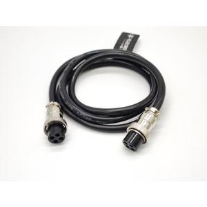 GX16 Double Female Electrical Plug Female to Female Circular Aviation Connector with Cable 1M (4 Pin)