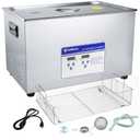 Anbull 30L/8Gal 600W Industrial Ultrasonic Cleaner Machine with 304 Stainless Steel and Digital Timer Heater for Wrench Tools Industrial Parts Mental Instrument Apparatus Cleaning,100S