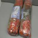 2 x Alupssuc 24 Bundles Artificial Fall Mums Flowers for Outdoors Decoration, UV Resistant Silk Violet and Faux Eucalyptus Autumn Fake Plants for Outside Indoor Yard Home Patio Porch Decor