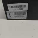 ISNOM Knee High Boots Women Chunky Low Heel Square Toe Elastic Boots Side Zipper Faux Leather Fall Long Tall Boot (6, A-reddish Brown)