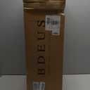 BDEUS Dual Layer 5 Inch Memory Foam Mattress Topper Twin XL Size for Dorm Room, 2 Inch Gel Memory Foam Plus 3 Inch 1450 GSM Pillow Top Mattress Pad Cover,Dark Gray