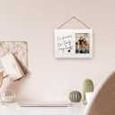 2 x Family Picture Photo Frame, Christmas Mothers Fathers Day Families Gifts For Families Reunion, Five Generation One Family Many Hearts Picture Frames 4x6