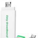 EIOTCLUB 4G LTE USB WiFi 6 Dongle - Portable Mobile Hotspot High-Speed, Portable WiFi with Pre-Installed SIM Card & Prepaid Plan Data Plans, Supports 10 Devices, for Travel, Car, Business(US Only)