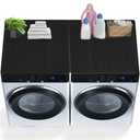 2PCS Washer and Dryer Covers for The Top, 26.77In X 26.77In Silicone Dryer Top Protector Mat, Waterproof, Scratch Resistant, Washable, Dryer Countertop for Home Kitchen and Laundry Room