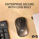 Logitech MK370 Combo for Business, Wireless Full-Size Keyboard and Wireless Mouse, Secure Logi Bolt USB Receiver, Bluetooth, Globally Certified Windows/Mac/Chrome, Linux - Graphite